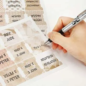 Mr. Pen Bible Tabs - Durable and Easy to Use for All Bibles