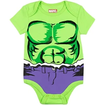 Marvel Baby Boys' Bodysuits - Superhero Fun for Infants