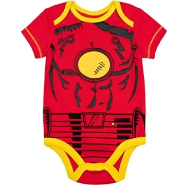 Marvel Baby Boys' Bodysuits - Superhero Fun for Infants