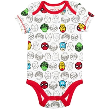 Marvel Baby Boys' Bodysuits - Superhero Fun for Infants