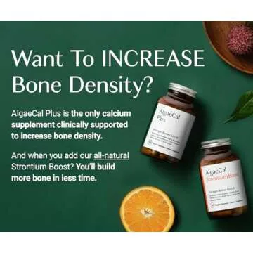 AlgaeCal - Plant Based Calcium for Bone Strength Enhance