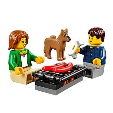 LEGO City Van & Caravan 60117 - Outdoor Adventure Set