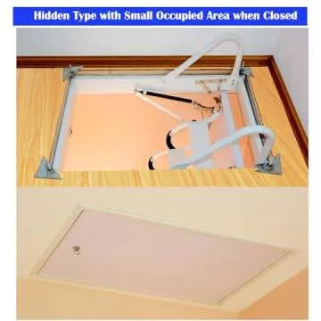 Heavy-Duty Folding Loft Ladder with 660LB Capacity