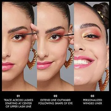 NYX Matte Liquid Eyeliner Waterproof Black Vegan Formula