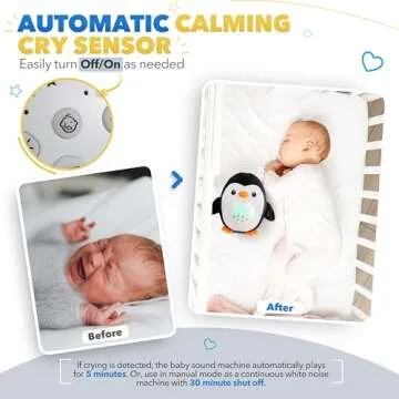 Bubzi Co Portable Penguin Soother for Infants
