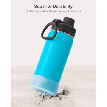 Koodee Insulated Water Bottle for Kids 16 oz Stainless Steel