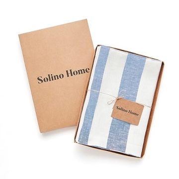 Solino Home Pure Linen Napkins Set of 4 - Elegant Dining Essentials