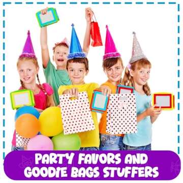 Bedwina Magnetic Drawing Board for Kids - (Pack of 12) Erasable Doodle Sketch Tablet and Travel Drawing Pad for Kids Boys and Girls, Birthday Party Favors and Party Stocking Stuffers for Kids