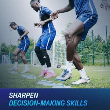 BlazePod Reaction Training Platform Improves Reaction Time and Agility for Athletes, Trainers, Coaches, Physical & Neurological Therapists, Fitness Trainers, Physical Educators (6 Pods + Membership)