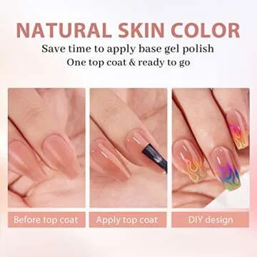 BTArtbox Short Coffin Nail Tips - Soft Gel Nail Tips Strong Adhesion Natural XCOATTIPS with Tip Primer Cover, Fake Nails Press On Nails Short Extensions Kit for Nail Art DIY