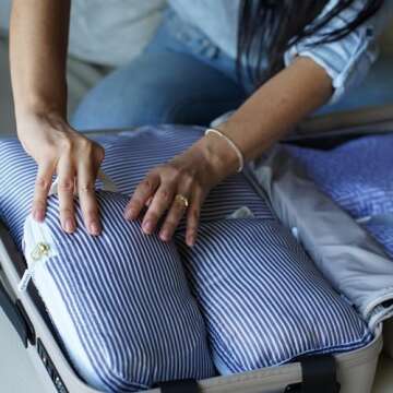 Vatalife 6pc Compression Packing Cubes - Travel Organizer