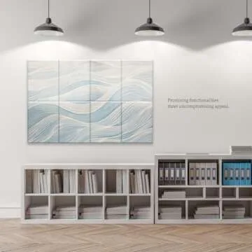 JaneTech 8-Pack Art Acoustic Panels for Home and Studio