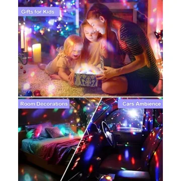 Luditek Mini Disco Ball Light for Unforgettable Parties