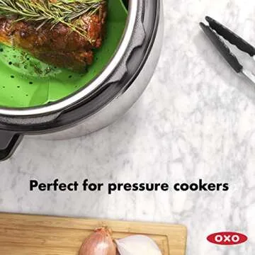 OXO Good Grips Silicone Steamer for Healthy Cooking