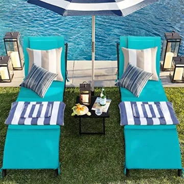 GUNJI Lounge Chairs Set for Outdoor Relaxation and Style
