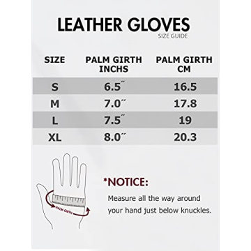 Stylish Vislivin Women’s Touchscreen Leather Winter Gloves
