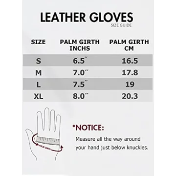 Stylish Vislivin Women’s Touchscreen Leather Winter Gloves