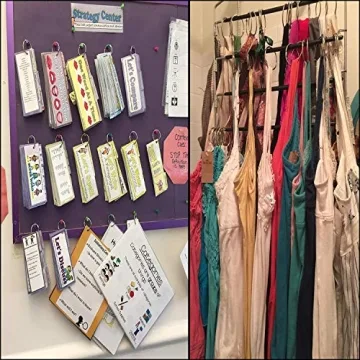 Durable 2 Inch Loose Leaf Binder Rings for Organizing