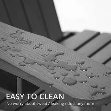 LUE BONA HDPS Adirondack Chairs Set of 2 Outdoor