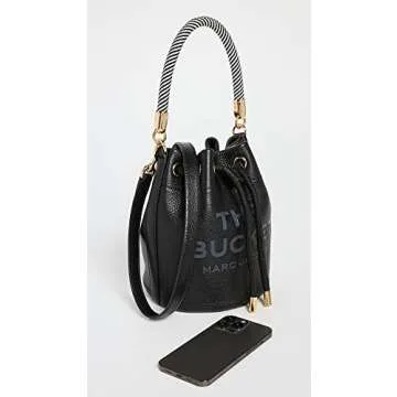 Marc Jacobs Leather Bucket Bag - Stylish & Functional