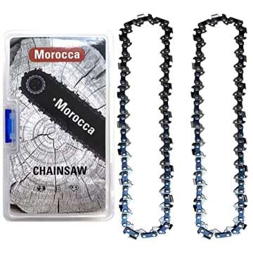 Morocca 2 Pack 8" Chainsaw Saw Chain for Dewalt Pole Saw