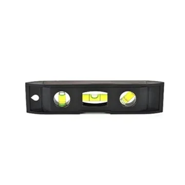 Magnetic Torpedo Level - Spirit Level with 3 Bubble Vials (6 inch)