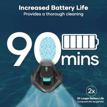 AIPER Cordless Robotic Pool Cleaner for Above-Ground Pools
