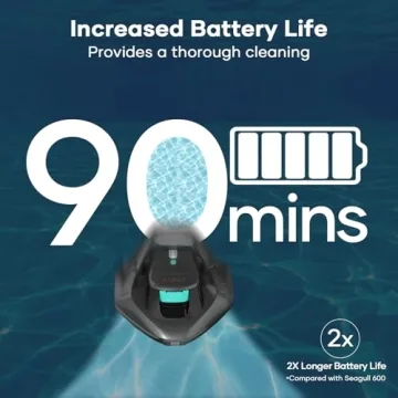AIPER Cordless Robotic Pool Cleaner for Above-Ground Pools