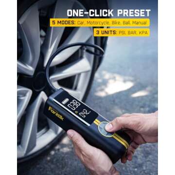 Fanttik X8 APEX Tire Inflator: Fast & Portable Air Pump