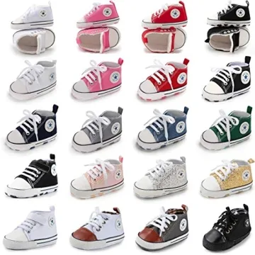 KIDSUN Tutoo Baby Sneakers Soft Anti-Slip Sole First Walkers