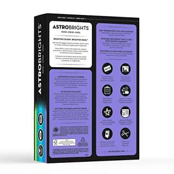 Astrobrights Multi-Use Color Printer Paper, 500 Sheets