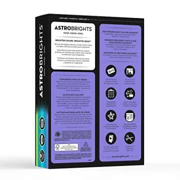Astrobrights Multi-Use Color Printer Paper, 500 Sheets