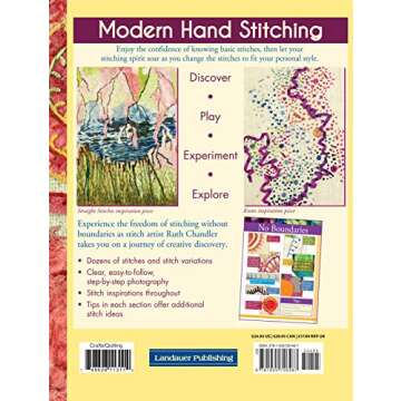Modern Hand Stitching: Dozens of Stitches with Creative Free-Form Variations (Landauer) Step-by-Step...