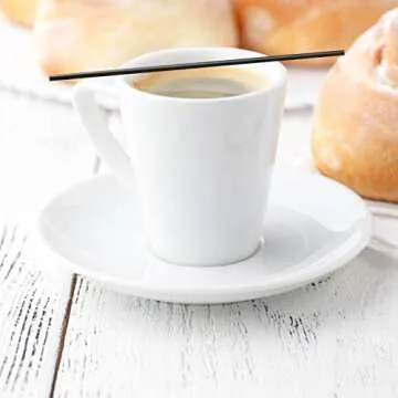 Coffee Stirrers Sticks, Disposable Plastic Drink Stirrer Sticks, 1000 Stirrers, Use It As A Coffee S...