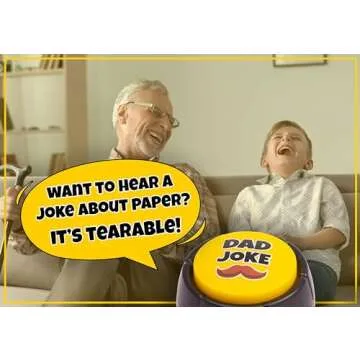 Ultimate Dad Joke Button | Fun Gift for Father's Day