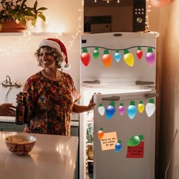 Christmas Reflective Car Magnet Set - 72 Pieces