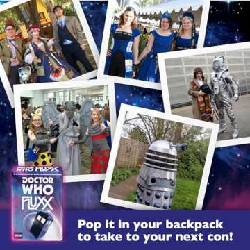 Doctor Who Fluxx Card Game - Fun & Fast-Paced