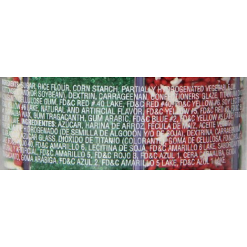 Wilton Holiday Sprinkles Assortment 6.8 oz Festive Baking Decor