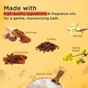 Pumpkin Spice Latte Bath Bomb Natural Relaxing Fall Scent