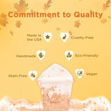 Pumpkin Spice Latte Bath Bomb Natural Relaxing Fall Scent