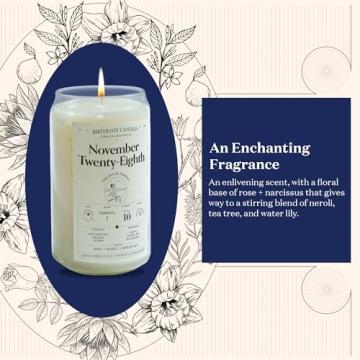 Sagittarius Zodiac Candle November 28 - Unique Birthday Gift