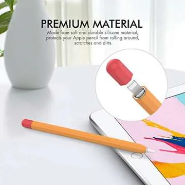 AhaStyle Apple Pencil 1st Gen Silicone Sleeve for Comfort