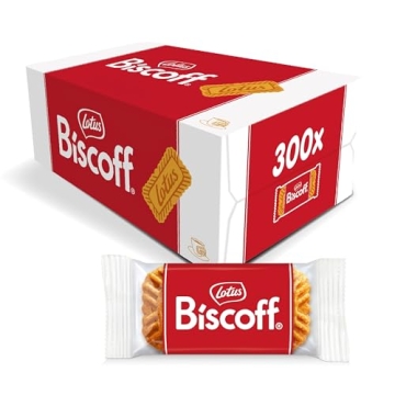 Lotus Biscoff Caramelized Biscuit Cookies – 300 Individual Packs – Vegan
