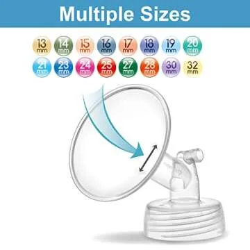 Maymom 19 mm Flange and Duckbill Compatible with Motif Luna/Spectra/Ameda MYA Pumps. Not Original Spectra Synergy Gold Pump Parts or Motif Accessories.