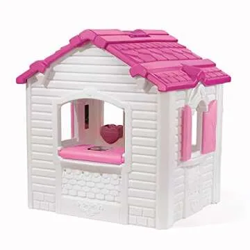 Step2 Sweetheart Kids Playhouse, Indoor/Outdoor Playset, Interactive Play with Sounds, Made of Durab...
