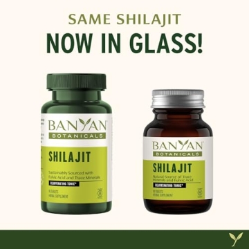 Banyan Botanicals Shilajit - Organic Mineral Supplement 90 Tablets