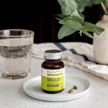 Banyan Botanicals Shilajit - Organic Mineral Supplement 90 Tablets