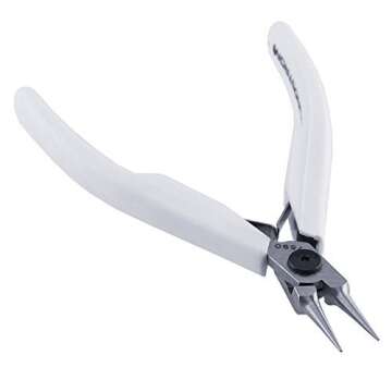 Lindström-Alicates Boca Redonda 7590 Precision Pliers with Grip