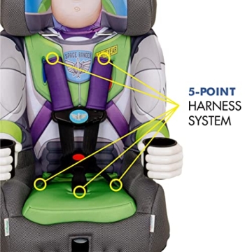 Buzz Lightyear 2-in-1 Car Seat for Toddlers and Kids