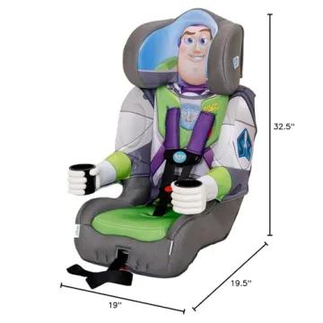 Buzz Lightyear 2-in-1 Car Seat for Toddlers and Kids